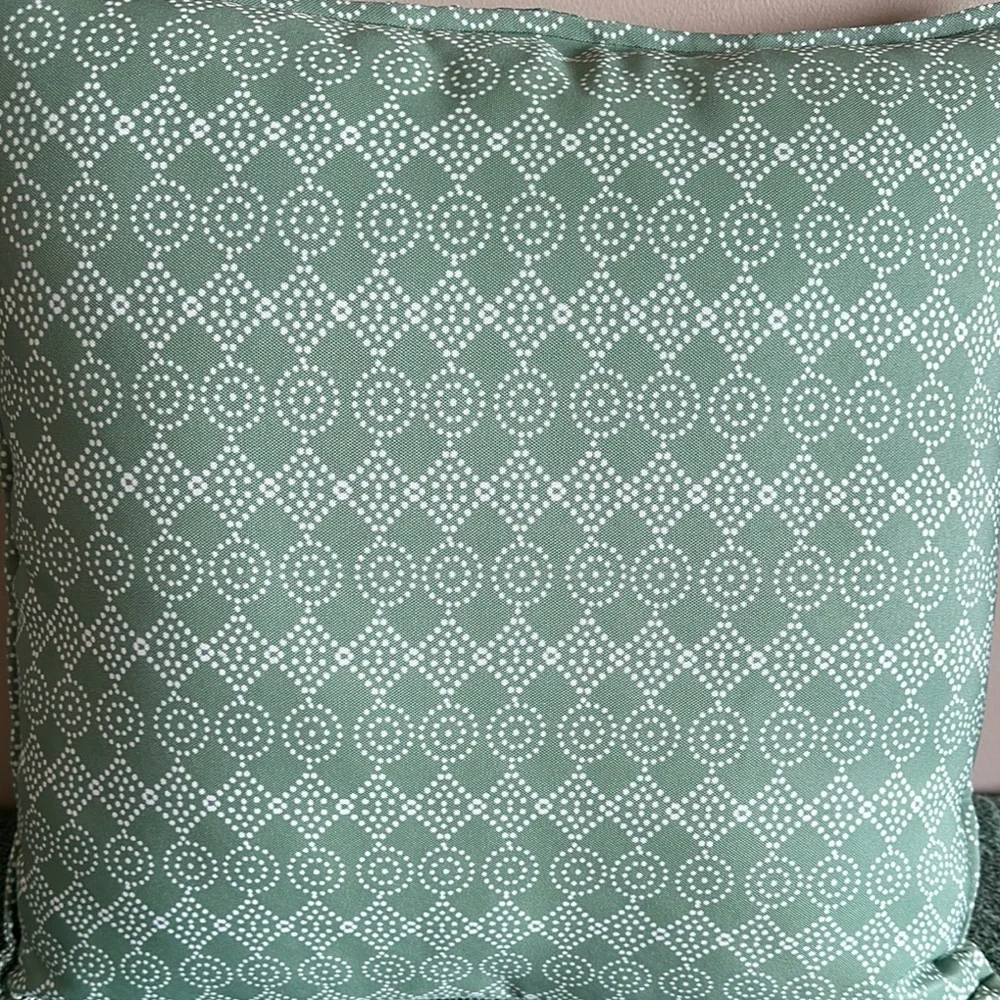 Palm Studio Outdoor Indoor Pillow Cheetah 🐆 Leopard Floral Embroidered NEW!